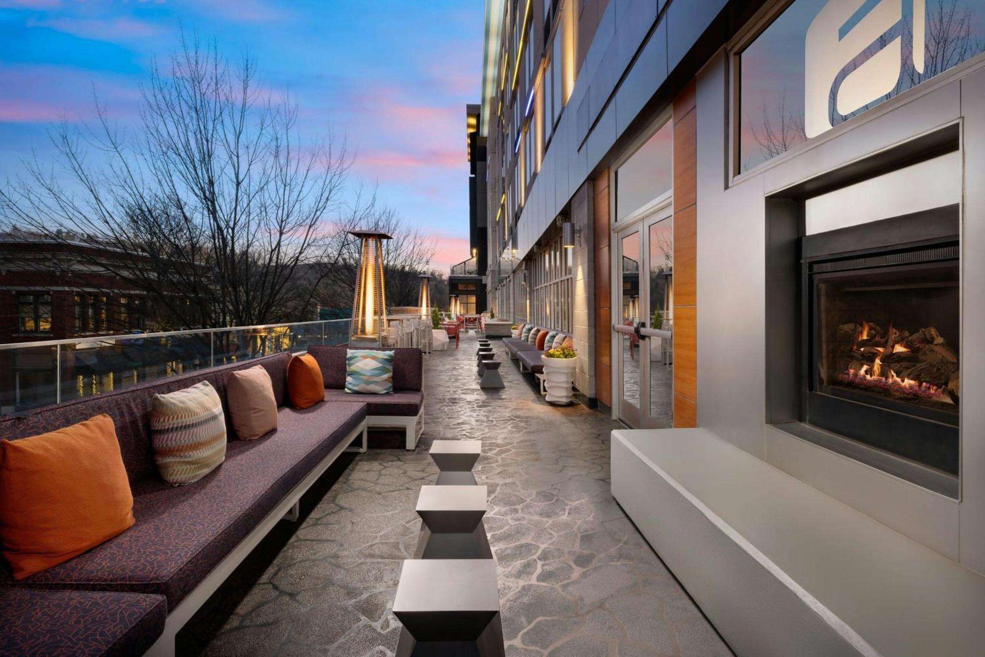 Aloft Asheville Downtown Exteriör bild