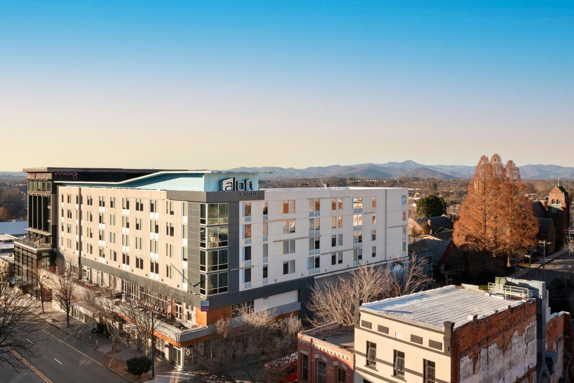 Aloft Asheville Downtown Exteriör bild