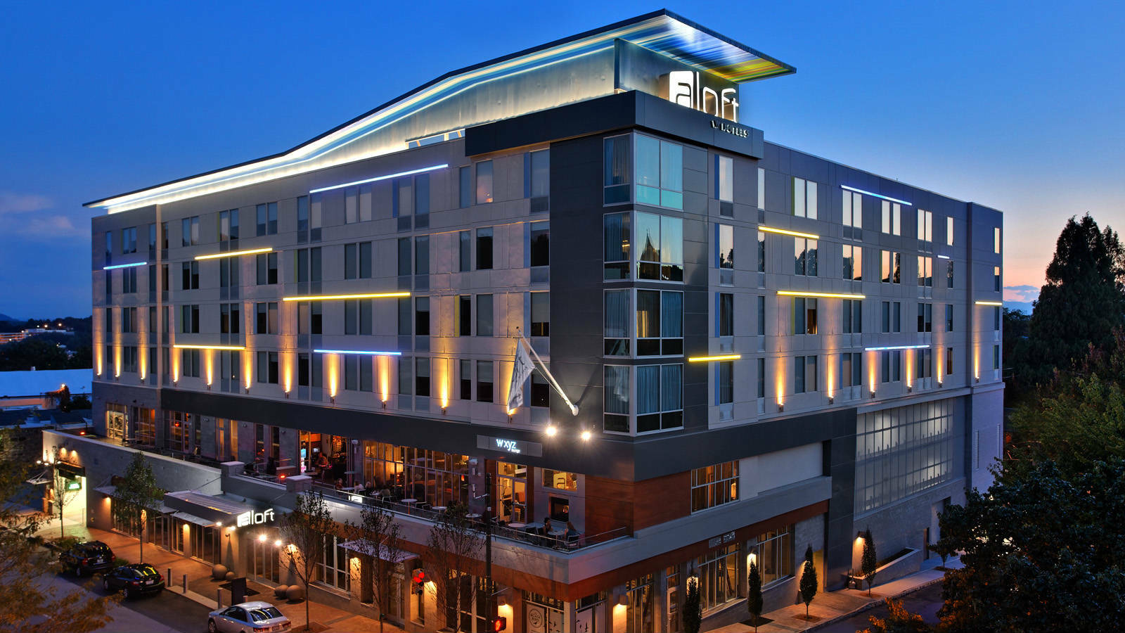 Aloft Asheville Downtown Exteriör bild